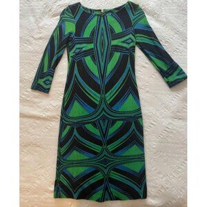 psychedelic mini dress
